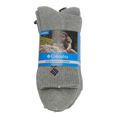 Columbia哥伦比亚中性Basic S C Sock 4 Pair C袜子LU9742008
