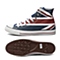 CONVERSE/匡威 新款英式旗帜高帮中性硫化鞋138449C