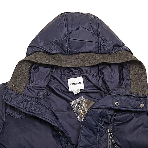 儀右衛門七分袖アウター 匡威10002870曜石蓝】CONVERSE/匡威新款男子中长款羽绒服