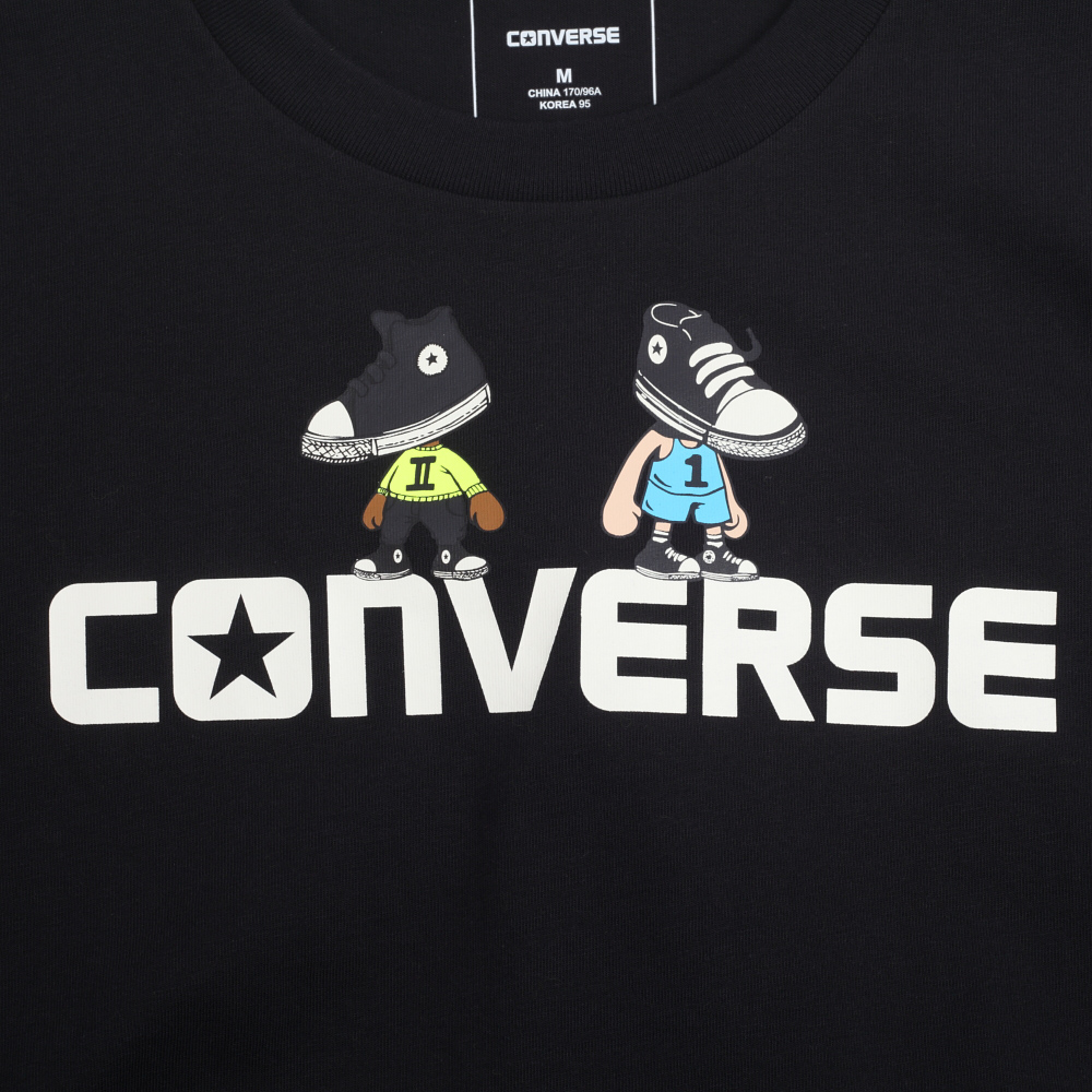 【匡威10003776黑色】converse/匡威 新款男子短袖t恤