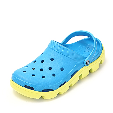 Crocs 卡骆驰 中性  专柜同款 运动迪特 海蓝/柑橘 洞洞鞋凉鞋沙滩鞋 11991-4C5