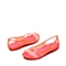 Crocs卡骆驰 女子 春夏 专柜同款 女士伊莎贝拉平底凉鞋 珊瑚红  沙滩 旅行 戏水 凉鞋202463-689
