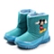 DISNEY/迪士尼2013冬季蓝色纺织物男小童中靴S77070