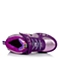 DISNEY/迪士尼童鞋冬季反毛皮/PU紫色运动鞋跑步鞋DS0413