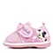 DISNEY/迪士尼童鞋2015秋新品粉色织物女婴幼童休闲鞋叫叫鞋学步鞋CS0504