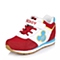 DISNEY/迪士尼2015冬季红色反毛皮/织物男小中童跑步鞋DS0896