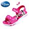 迪士尼（disney)2016夏女童新款中大童儿童凉鞋米奇沙滩鞋DS1099