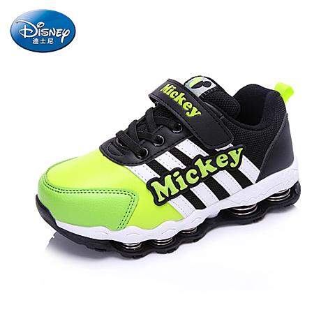 迪士尼（disny）16年秋冬季男童时尚亮色中童弹簧鞋设计户外鞋跑步鞋 DS2088