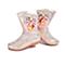 迪士尼（disney)16年秋冬季新款时尚女童公主系列爆裂纹新潮鞋面设计带蝴蝶蕾丝元素设计保暖防滑设计女童靴