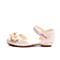 迪士尼（disney ）17年春季新款时尚女童甜美珍珠配布带设计舒适轻盈时装鞋DS1959