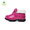 迪士尼（disney）17年秋冬季新款时尚女童米妮加绒卡通舒适保暖靴DH0200