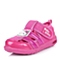 HELLO KITTY/凯蒂猫童鞋2015春季新款PU/织物桃红女婴幼童灯鞋运动鞋DI3292