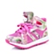 HELLO KITTY/凯蒂猫童鞋2015春季新款PU/织物桃红女中童跑步鞋DI3307