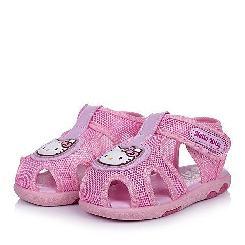 HELLO KITTY/凯蒂猫童鞋2015夏季粉色女婴幼童时尚凉鞋DI3347