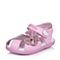 HELLO KITTY/凯蒂猫童鞋2015夏季PU粉色女婴幼童叫叫凉鞋DI3356