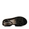 Hush Puppies/暇步士夏季专柜同款黑色牛皮时尚舒适平跟女凉鞋HIV04BL5