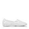 Hush Puppies/暇步士春季专柜同款白色光面牛皮革女单鞋W1K01AQ6