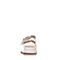 Hush Puppies/暇步士夏季专柜同款白色牛皮简约时尚坡跟女拖鞋Z1D01BT6