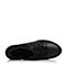 Hush Puppies/暇步士秋季专柜同款黑色牛皮简约单鞋运动风女休闲鞋05505CM6
