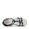 Hush Puppies/暇步士夏季专柜同款铆钉T型潮酷松糕跟女凉鞋Z1G01BL7