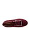 Hush Puppies/暇步士秋季专柜同款紫红色羊皮系带舒适女休闲鞋HMK25CM7