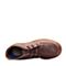 Hush Puppies/暇步士冬季专柜同款啡色牛皮鞋舒适男休闲靴01658DD7