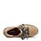 Hush Puppies/暇步士冬季专柜同款浅棕色牛皮时尚系带女休闲靴HMD40DD7