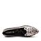 Hush Puppies/暇步士秋季专柜同款银灰色羊皮铆钉平跟女休闲鞋浅口单鞋HKF14CQ7