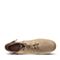 Hush Puppies/暇步士冬季专柜同款驼色磨砂牛皮革粗跟女皮靴短靴V1A02DD7