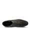 Hush Puppies/暇步士冬季专柜同款深咖色绒面羊皮革粗跟女皮靴短靴P1J02DD7