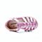 暇步士（Hush Puppies)2018年夏季新品女童舒适超纤小童魔术贴时装皮凉鞋DP9254
