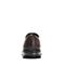 Hush Puppies/暇步士2018秋季新款专柜同款深啡色擦色小牛皮革商务男皮鞋H6Q22CM8