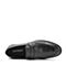 Hush Puppies/暇步士2018秋季新款专柜同款黑色牛皮革男皮鞋正装鞋B1Q02CM8