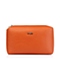 BELLE/百丽箱包橙色纳帕纹人造革手袋11462DX5