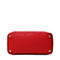 BELLE/百丽箱包夏季专柜同款红色荔纹牛剖层皮革手包X1670BX6