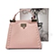 BELLE/百丽箱包夏季专柜同款粉色人造革手包X3376BX6