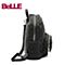 BELLE/百丽箱包冬季专柜同款黑色绣线人造革女士包袋11786DX6