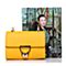 BELLE/百丽箱包夏季专柜同款黄人造革时尚包3605LBN7