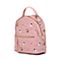 BELLE/秋季专柜同款粉色化纤布背提包X3743CX7