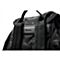 BELLE/商场同款黑色化纤布配人造革时尚女士双肩包X4032AX8
