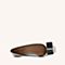 Jipi Japa春专柜同款牛皮时尚漆皮浅口粗跟女皮鞋9ZR10AQ8