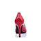 Joy&Peace/真美诗春季专柜同款红色漆皮小牛皮革女单鞋ZD310AQ5