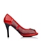 Joy&Peace/真美诗春季专柜同款黑红网布女鞋ZC305AU5