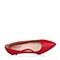Joy&Peace/真美诗秋季专柜同款大红色小牛皮革女单鞋H411DCQ5