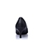 Joy&Peace/真美诗春季专柜同款黑色牛皮女单鞋ZH427AQ6