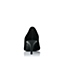 Joy&Peace/真美诗秋季专柜同款黑色羊绒皮女单鞋ZW134CQ6