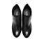 Joy&Peace/真美诗冬季专柜同款黑色牛皮女皮靴ZWZ25DD6