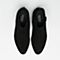 Joy&Peace/真美诗冬季专柜同款黑色牛皮女皮靴ZW421DD6