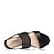 JoyPeace真美诗夏季专柜同款黑色牛皮细高跟女凉鞋ZI210BL6