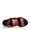 JoyPeace真美诗夏季专柜同款红色时尚休闲女凉鞋ZT803BL6